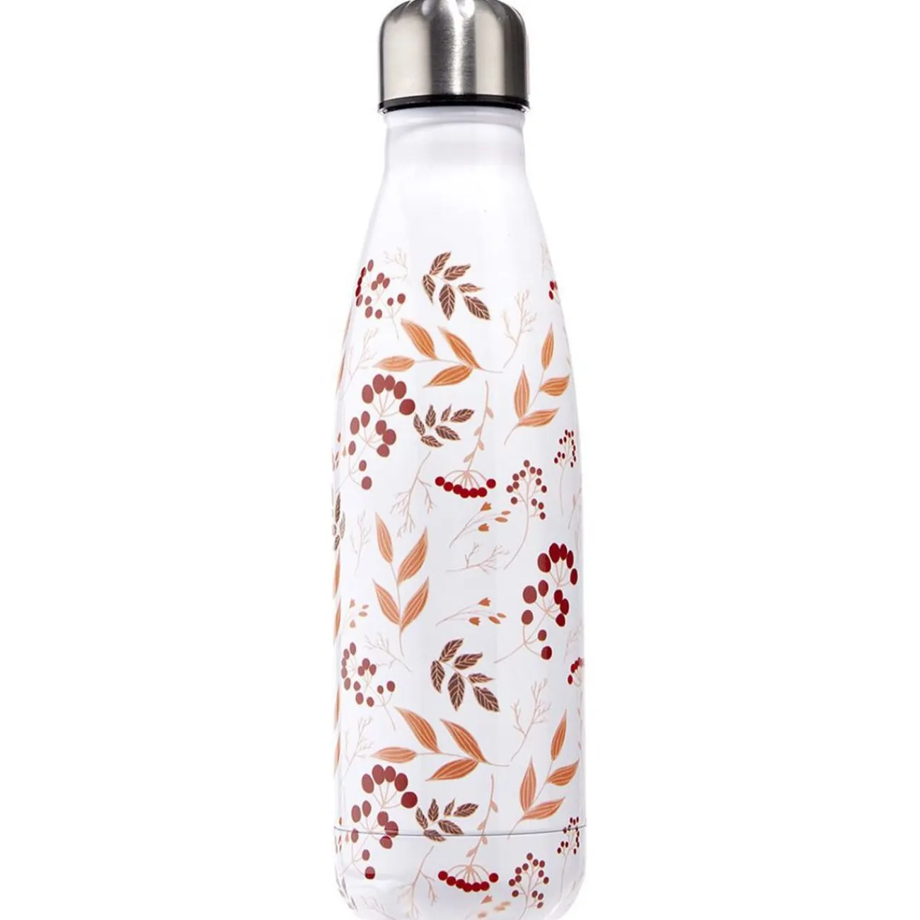 Online Gifi Bouteille isotherme inox motif fleur rose 500 ml