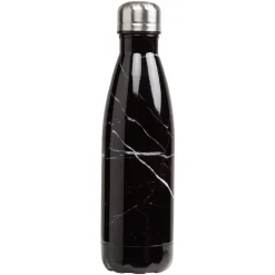 New Gifi Bouteille isotherme inox noir effet marbre 500 ml