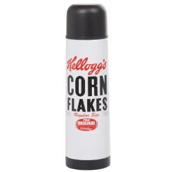Best Gifi Bouteille isotherme Kellog's Corn flakes noir blanc