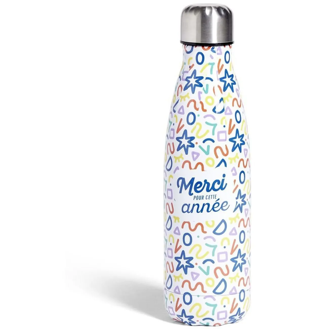 Clearance Gifi Bouteille isotherme Merci pour cette année 500ml inox 4 modèles