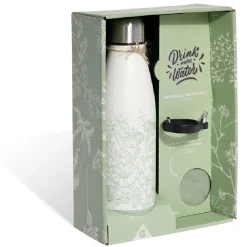 Online Gifi Bouteille isotherme 480ml avec housse vert
