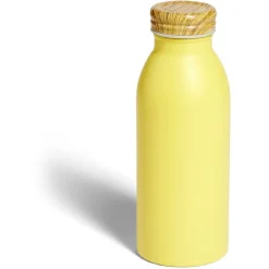 Hot Gifi Bouteille isotherme 400ml inox et bois - 4 coloris