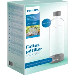 Sale Gifi Bouteille 1L pour machine à soda Gris x2