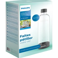 Sale Gifi Bouteille 1L pour machine à soda Noir x2