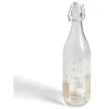 Best Gifi Bouteille verre officina 1L déco Noël - 2 modèles