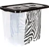 Gifi Rangement|BOX A ROULETTES 64 L