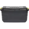 Gifi Rangement|Box de rangement brico noir 75L