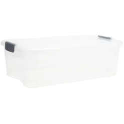 Gifi Rangement|Box de rangement Combi Tontarelli 29,5 L transparent