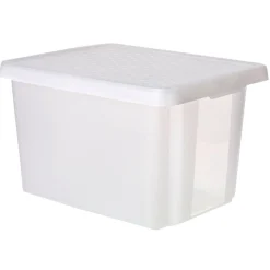 Gifi Rangement|Box de rangement 45 L blanc Curver