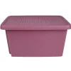 Gifi Rangement|Box de rangement 45 L rose fuchsia