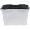 Gifi Rangement|Box de rangement 54 L transparent