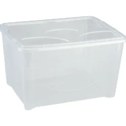 Gifi Rangement|Box de rangement plastique 46L