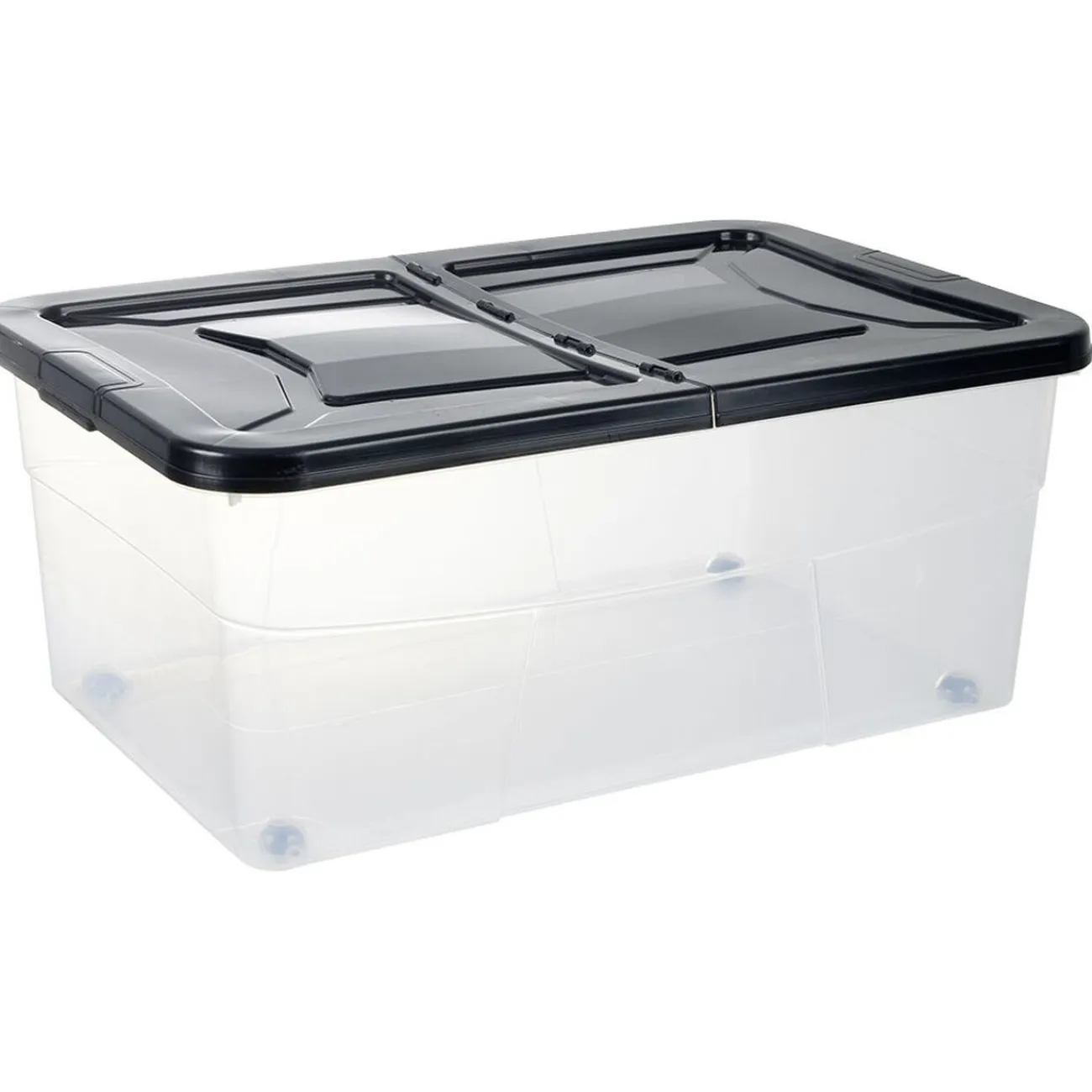 Gifi Rangement|Box dessous de lit gris 45L