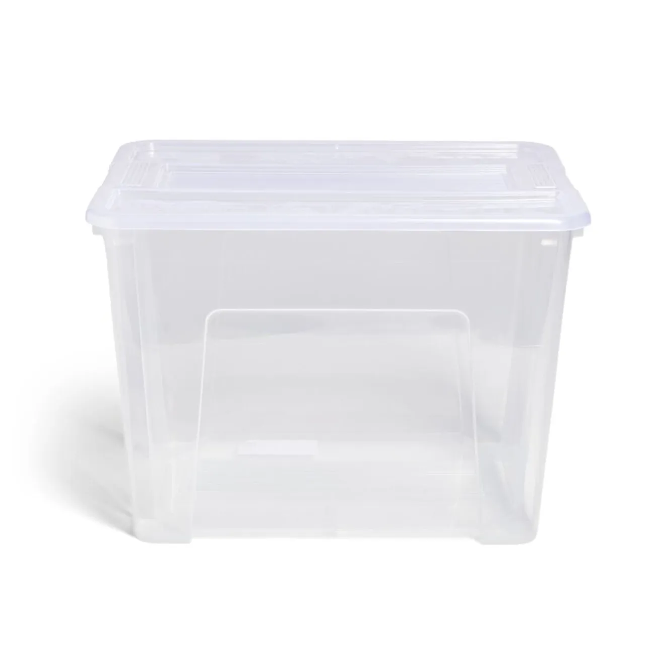 Gifi Rangement|Box rangement 21L plastique transparent 38xH27,2x28cm