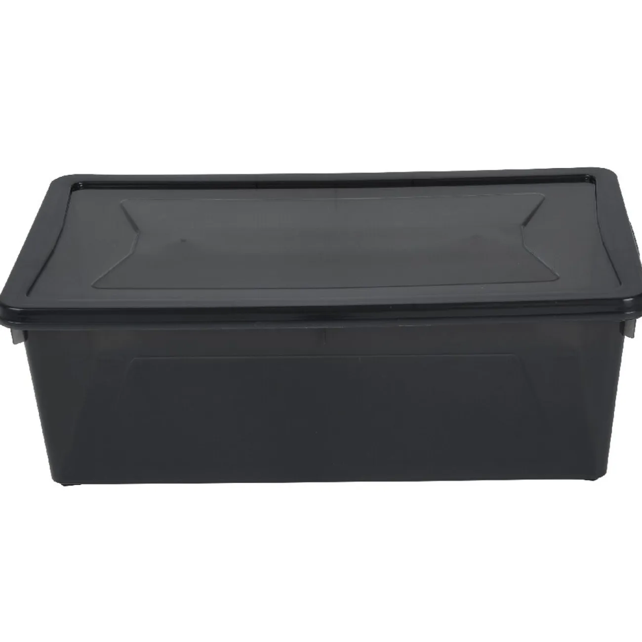 Gifi Rangement|Box rangement textile grise 5 L