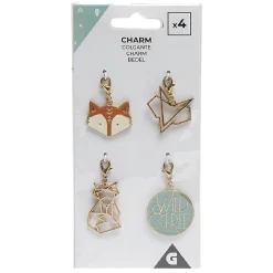 Gifi Beauté^Bracelet charme balade x4