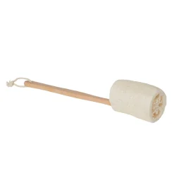 Gifi Beauté^Brosse de douche exfoliante Mességué bambou éponge loofah