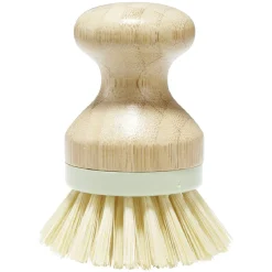 Gifi Nettoyage Et Entretien|Brosse à main pour vaisselle en bambou