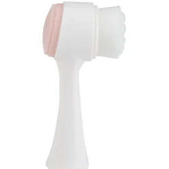 Gifi Beauté^Brosse nettoyante visage blanche et rose