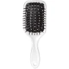Gifi Beauté^Brosse pneumatique rectangulaire picots perlés pvc gris