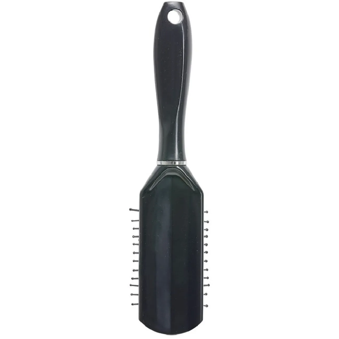 Gifi Beauté^Brosse pneumatique rectangulaire picots perlés pvc noir