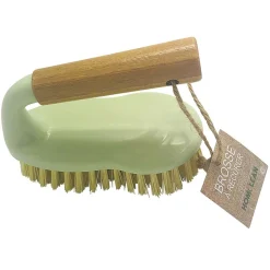 Gifi Nettoyage Et Entretien|Brosse à récurer en bambou et polyester