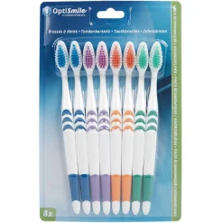 Gifi Bien-Être^Brosses à dents x8 multicouleur