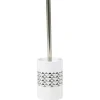 Gifi Nettoyage Et Entretien|Brosse WC blanche motifs triangles