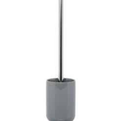 Gifi Equipement Wc^Brosse WC céramique gris