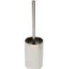 Gifi Equipement Wc^Brosse WC céramique motif écaille blanc doré