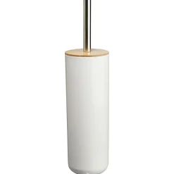 Gifi Equipement Wc^Brosse WC cylindrique blanc naturel