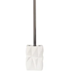 Gifi Nettoyage Et Entretien|Brosse WC design blanc froissé