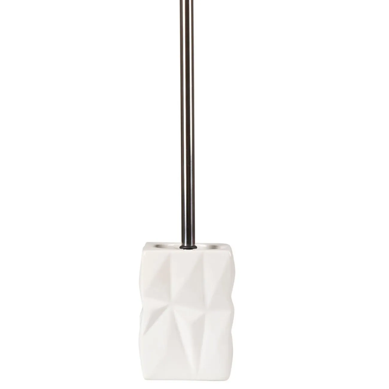 Gifi Nettoyage Et Entretien|Brosse WC design blanc froissé