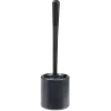 Gifi Equipement Wc^Brosse WC silicone ronde avec support noir