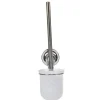 Gifi Equipement Wc^Brosse WC à ventouse gris blanc