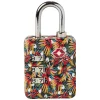 Gifi Outils Bricolage^Cadenas combinaison 3 chiffres motif tropical L3,5cm