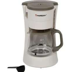 Online Gifi Cafetière électrique Homday blanche taupe