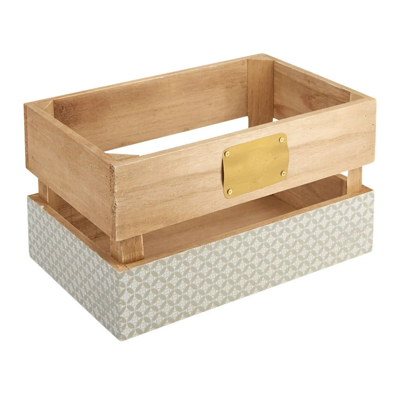 Gifi Rangement|Cagette de rangement déco carreau de ciment