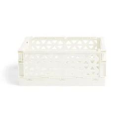 Gifi Rangement|Caisse pliable beige pastel 3,4L - 24x17xH10cm