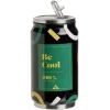 Hot Gifi Canette isotherme acier et plastique vert 260ml Ø6,5xH13,5cm
