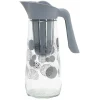 Best Gifi Carafe en verre 1,5L avec infuseur en silicone