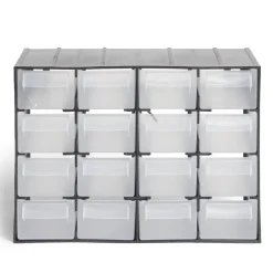 Gifi Rangement|Casier de rangement 16 tiroirs
