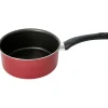 Clearance Gifi Casserole aluminium antiadhésive noir et rouge Ø 20 cm