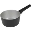 Online Gifi Casserole 18 cm aluminium gris anthracite finition argenté