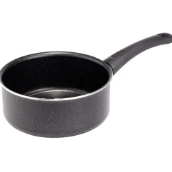 Best Gifi Casserole effet pierre antiadhérente noir Ø18xH7,5cm