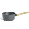Hot Gifi Casserole tous feux dont tous feux dont induction aluminium noir 33x16x8cm
