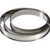 Gifi Cercle à pâtisserie en inox x3
