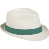 Gifi Beauté^Chapeau Panama avec ruban