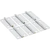 Gifi Quincaillerie^6 charnières en acier 40x25 mm