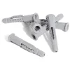 Gifi Quincaillerie^6 chevilles universelles en nylon tous matériaux avec vis - Ø6x35 mm